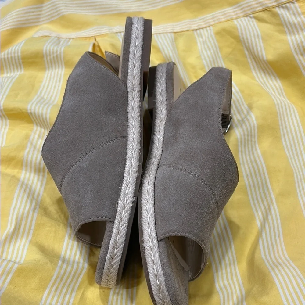 Sole Society Tan Espadrille Shoes EUC